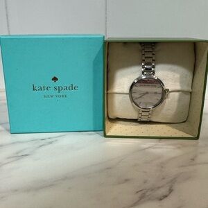 Kate Spade Silver Mirror Stripe Women’s Watch
